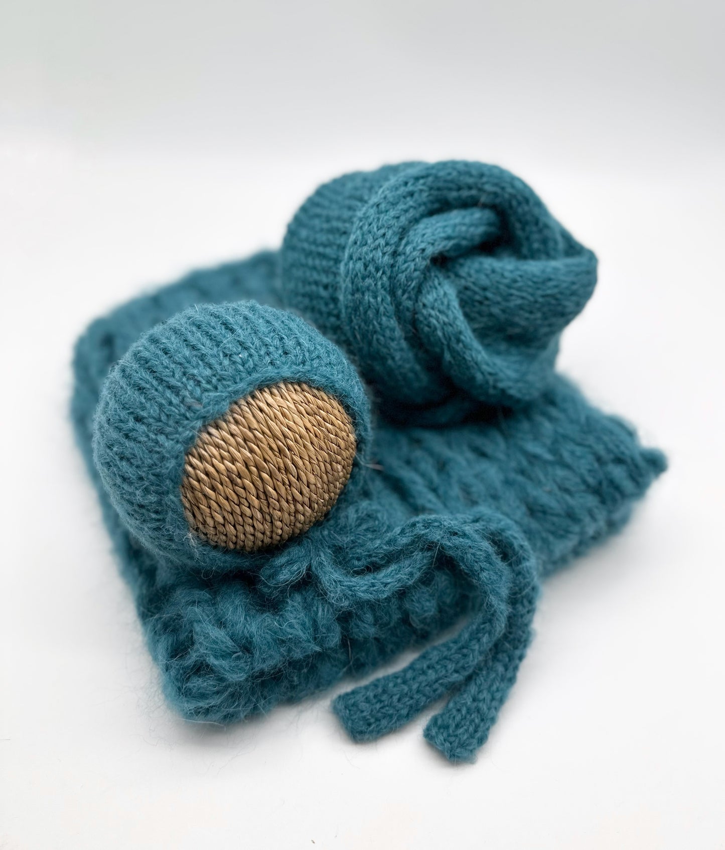 RTS | Brushed Teal Alpaca Set