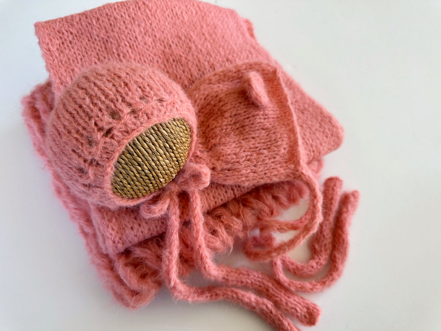 Brushed Knits - Peach Pink