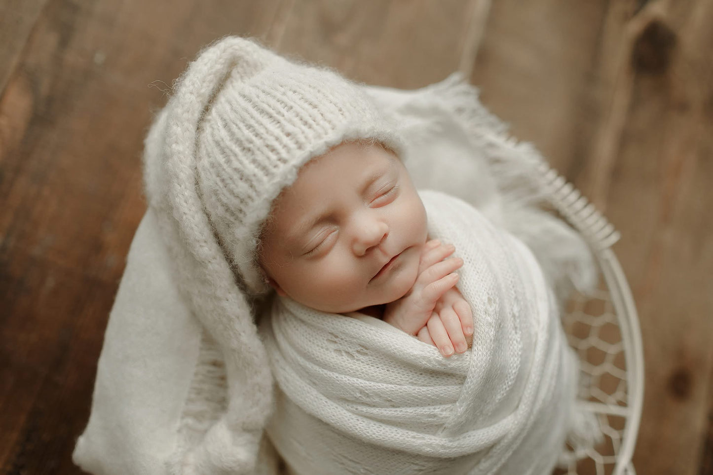 Brushed Alpaca Sleepy Hat