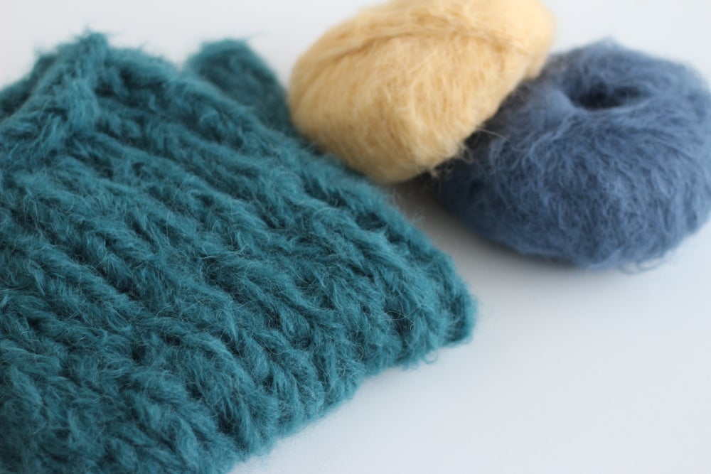 Brushed Alpaca Sleepy Hat