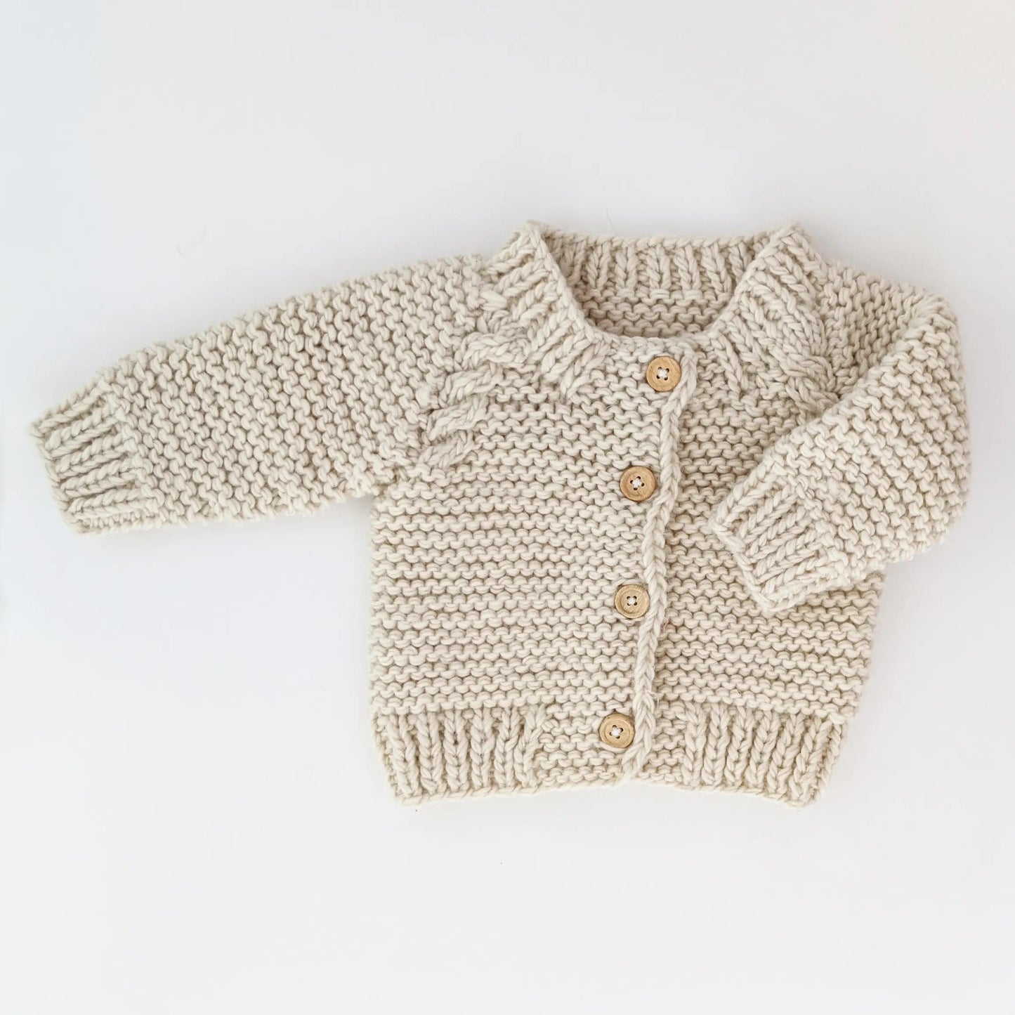 Cables Cardigan | Natural