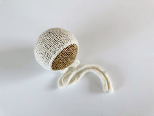 Blue Speckles Bonnet