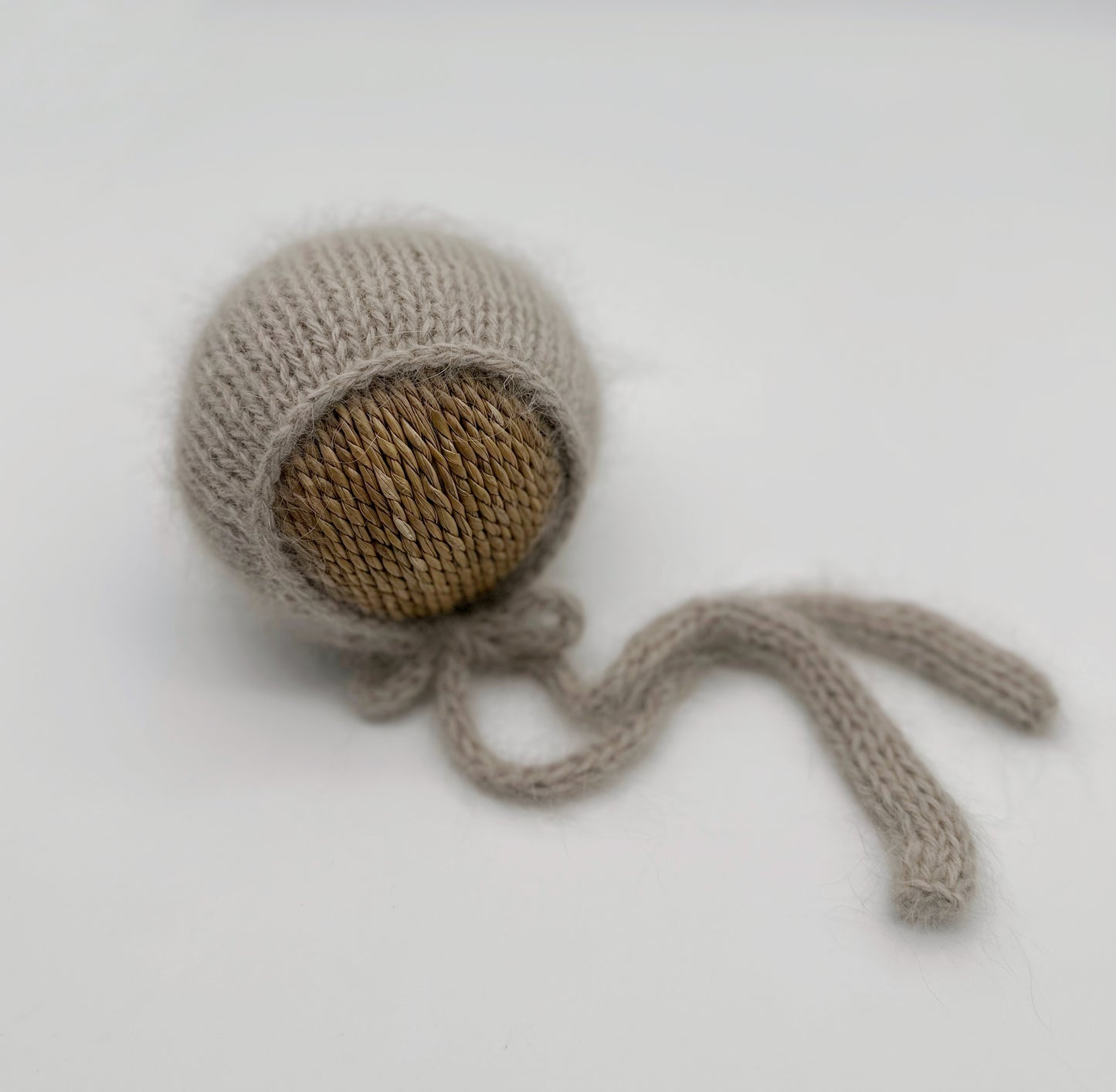 RTS | Taupe Angora Bonnet