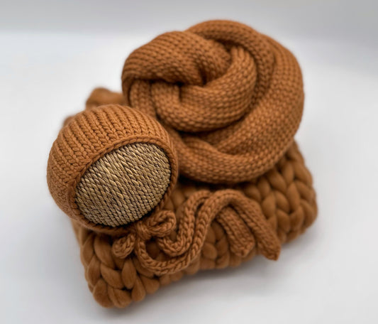 Luxe Merino Collection - Cinnamon - RTS