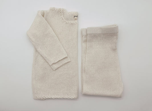 RTS | Organic Cotton Jumper + Trousers | 12 months