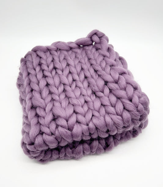 RTS | Grape Woolie Layer - newborn photography prop