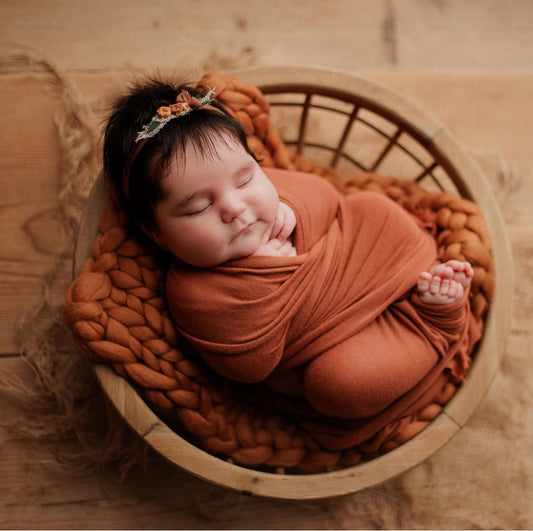 RTS Newborn Photography Prop | Luxe Woolie Layer | Sienna