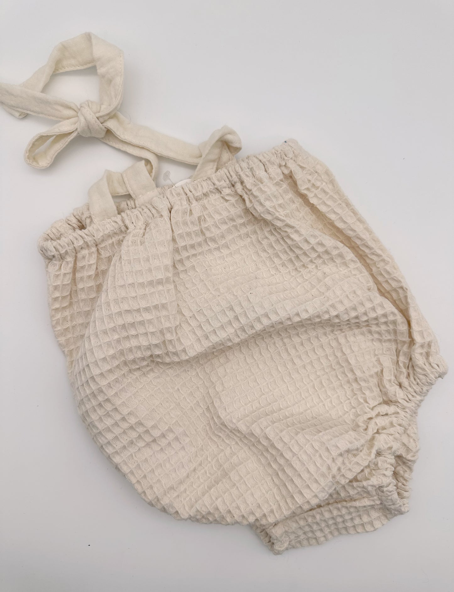 Waffle Romper | 12-24 months