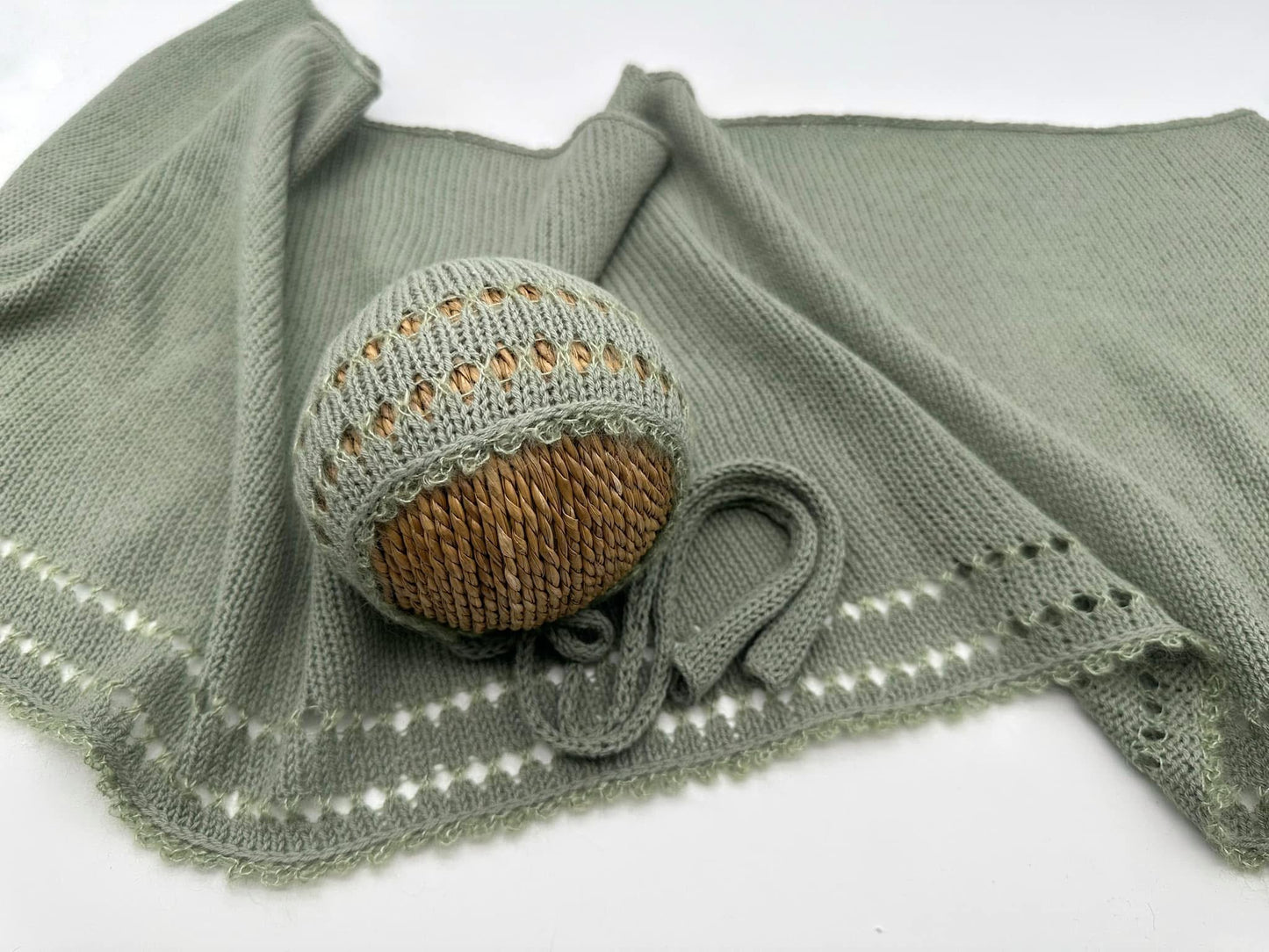 Preorder | Dusty Artichoke Set | newborn photography prop