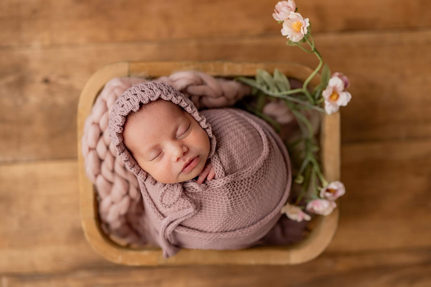 Mae Berry Set | Bonnet and Wrap