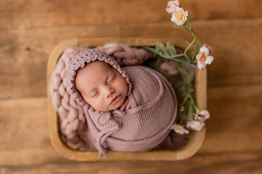 Mae Berry Set | Bonnet and Wrap