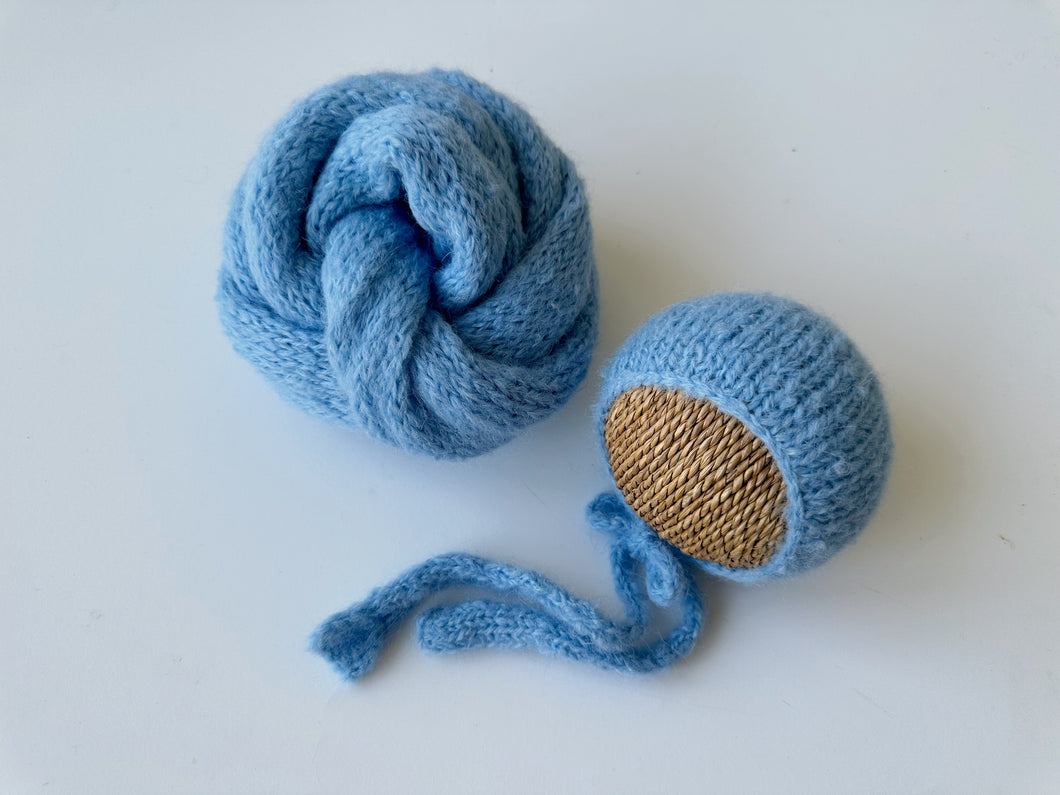 RTS - brushed blue knits